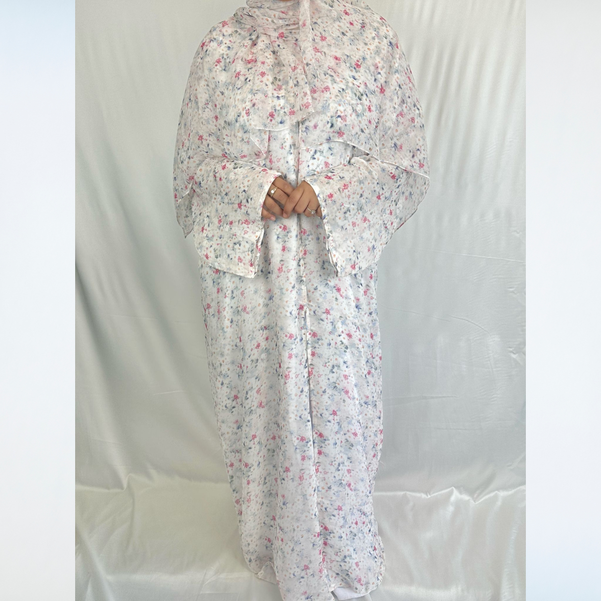 Rawdah Summer Floral Abaya