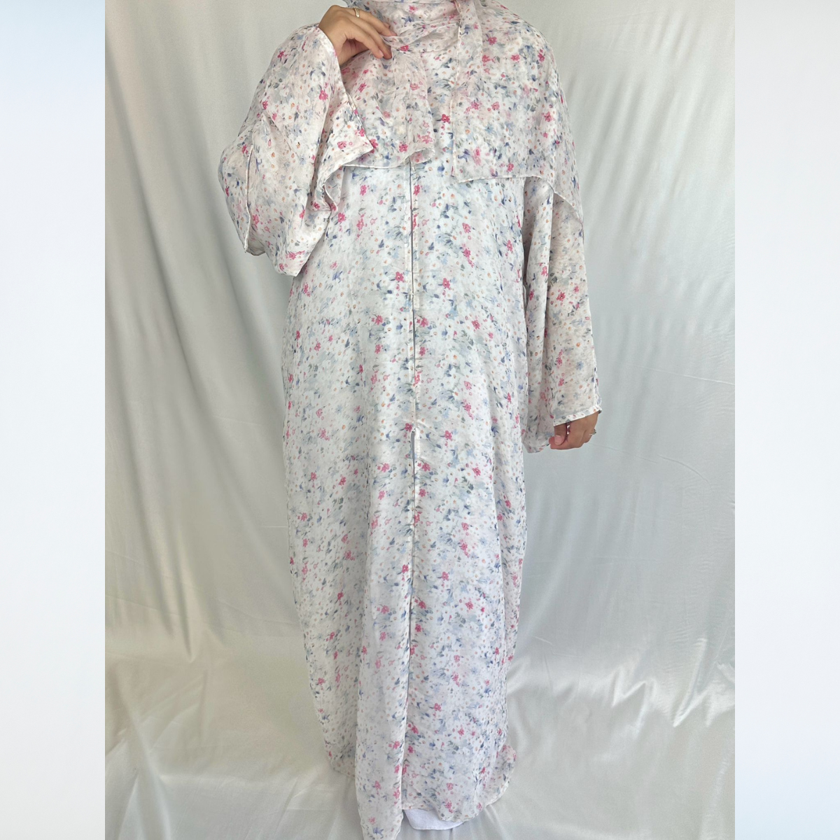 Rawdah Summer Floral Abaya