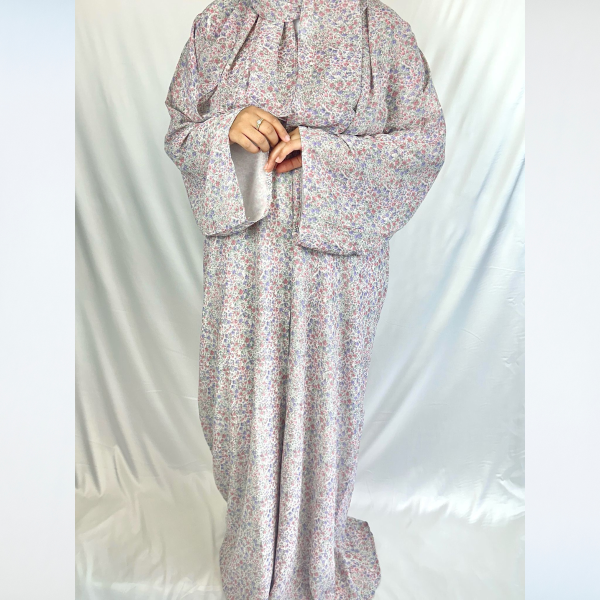 Rawdah Summer Floral Abaya