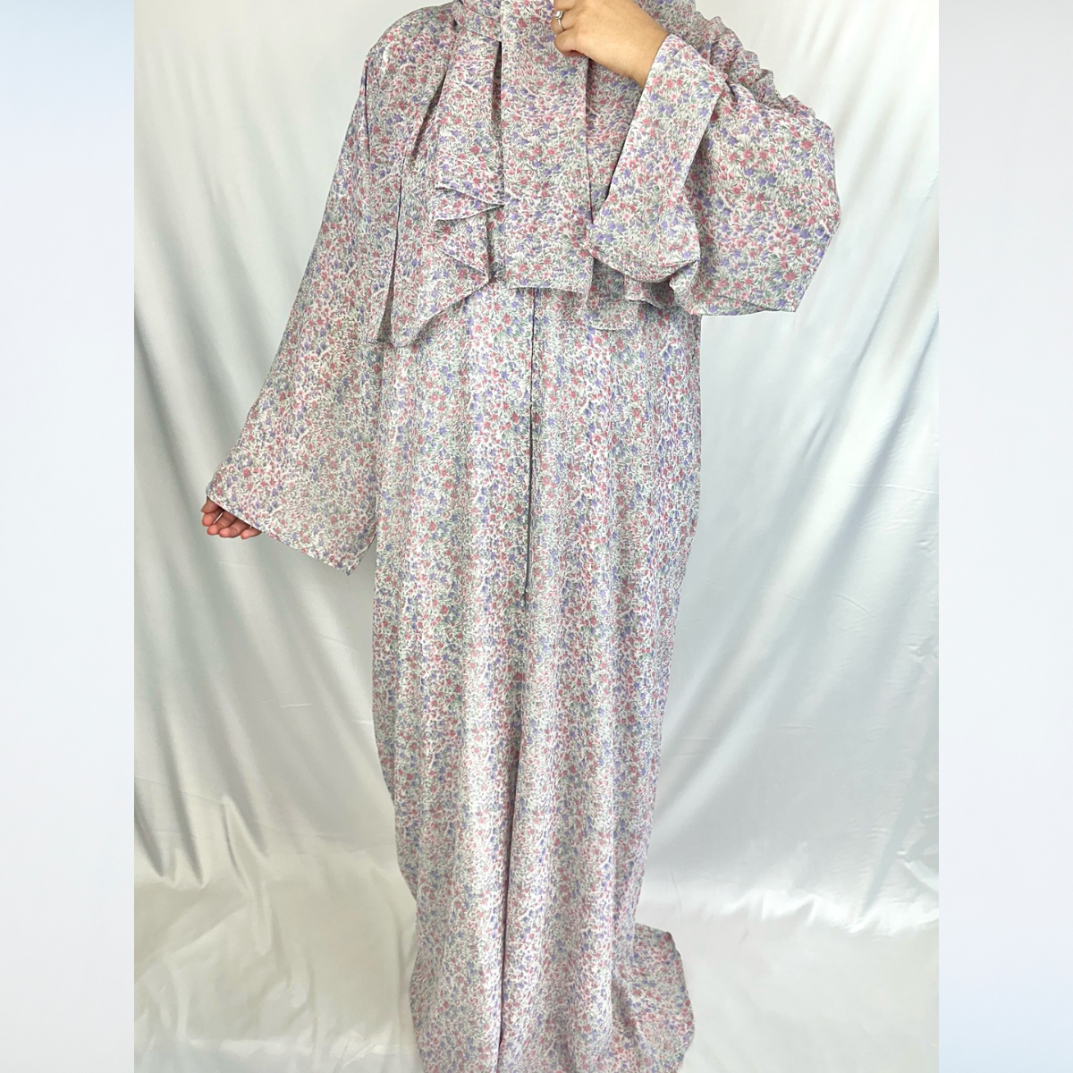 Rawdah Summer Floral Abaya
