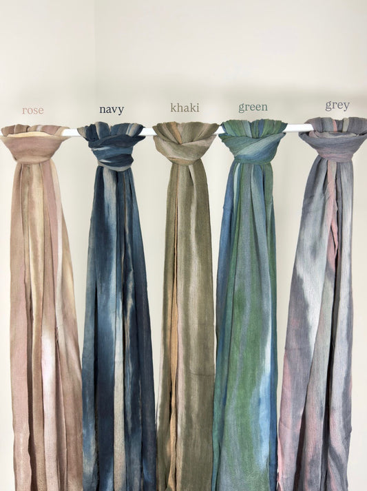 Rayon Tie Dye Gradient Hijab