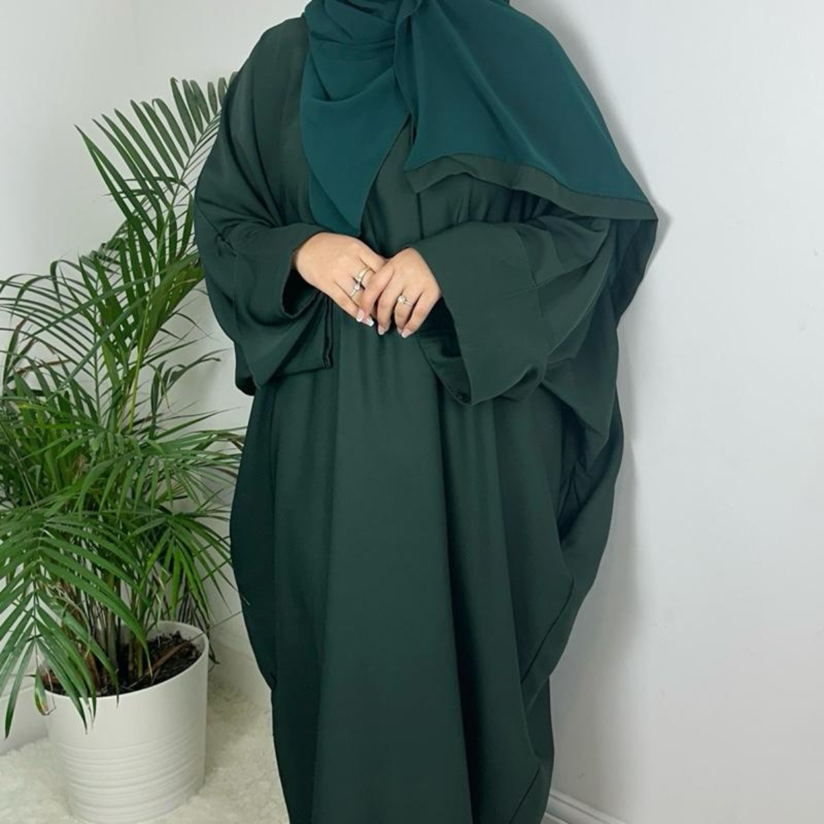 Rawdah Butterfly Batwing Abaya