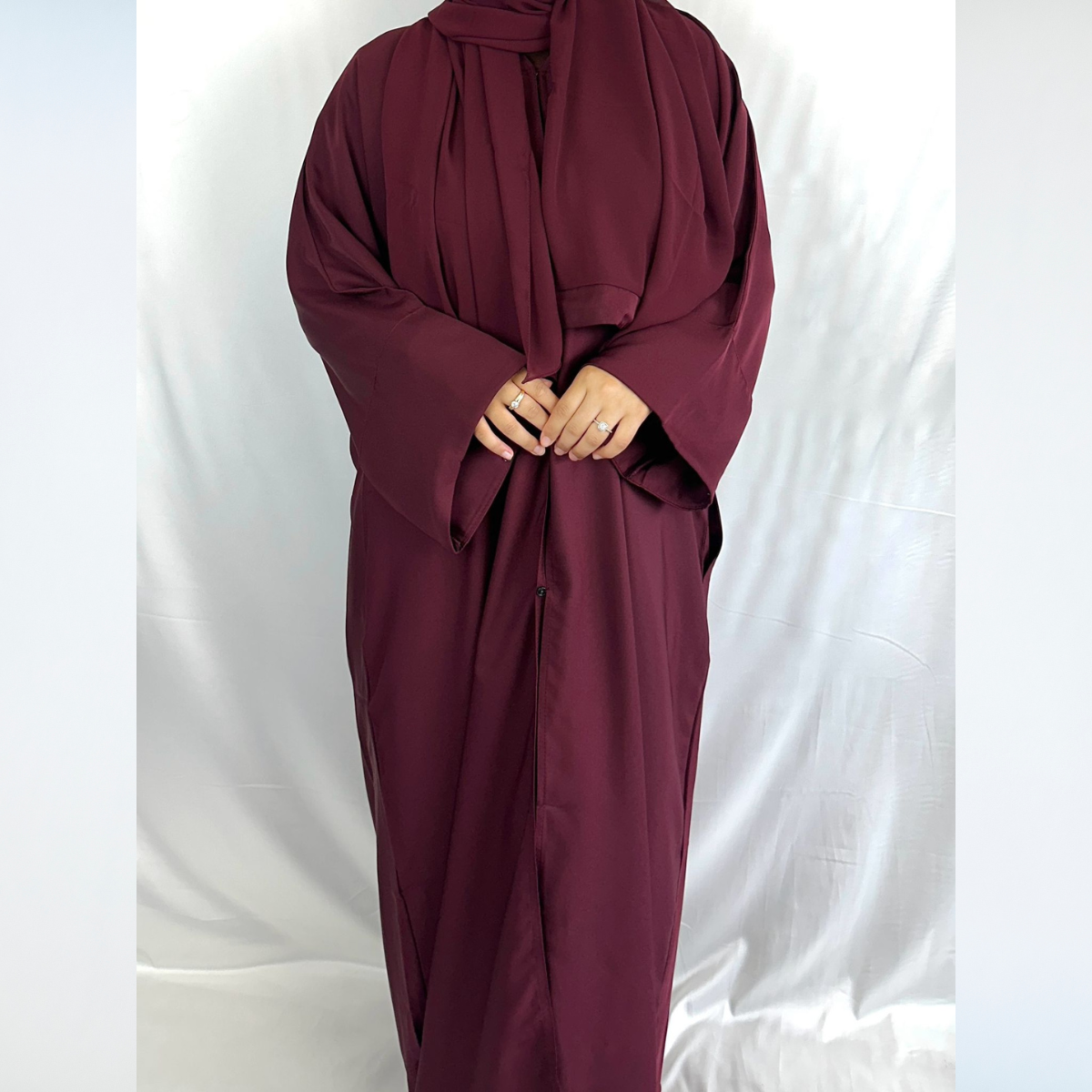 Rawdah Nida Open Abaya