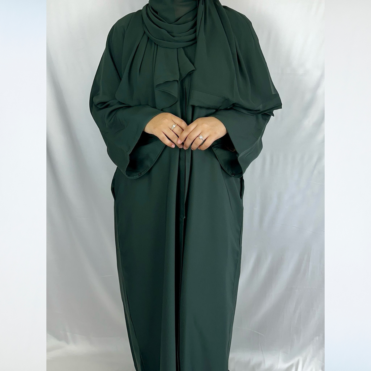 Rawdah Nida Open Abaya