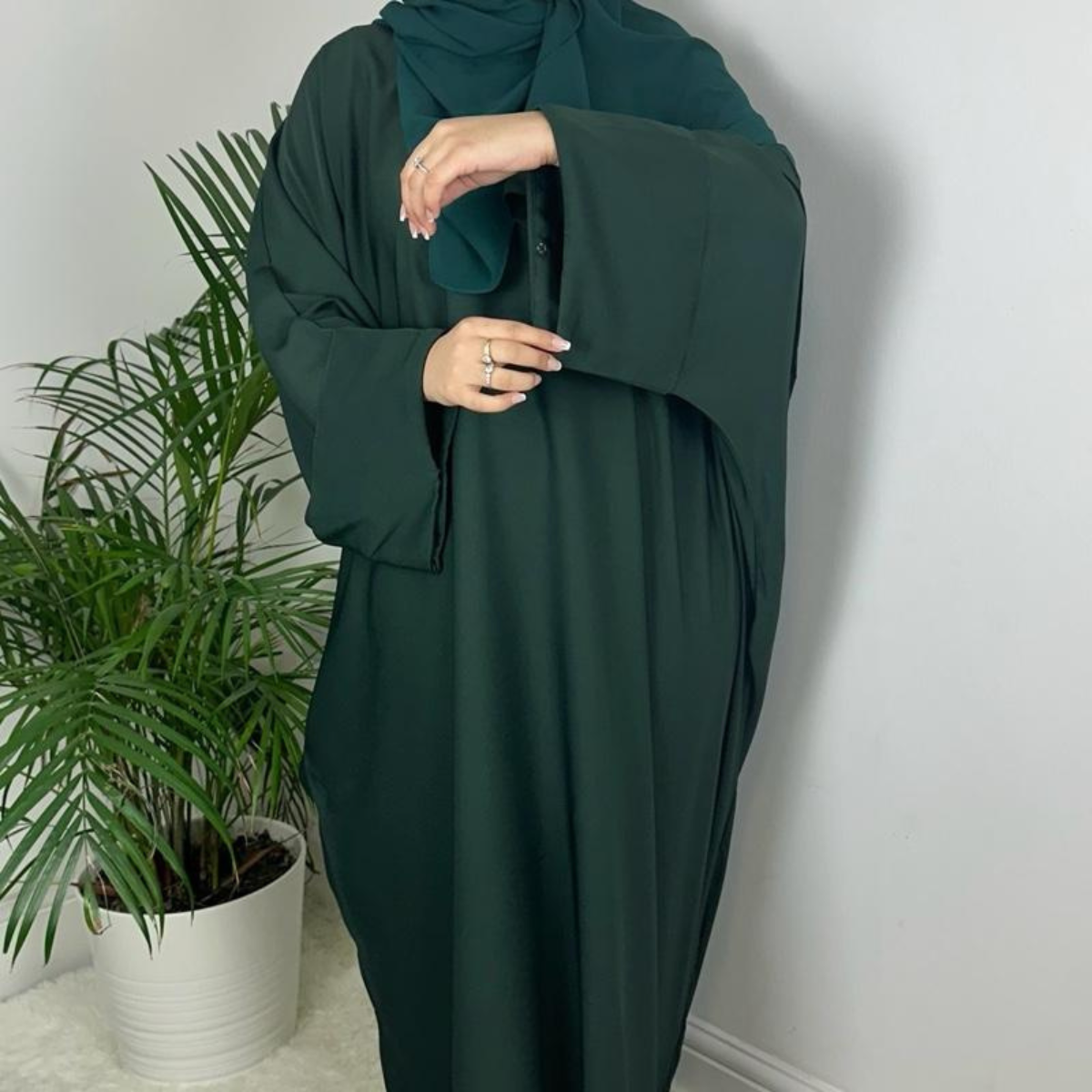 Rawdah Butterfly Batwing Abaya