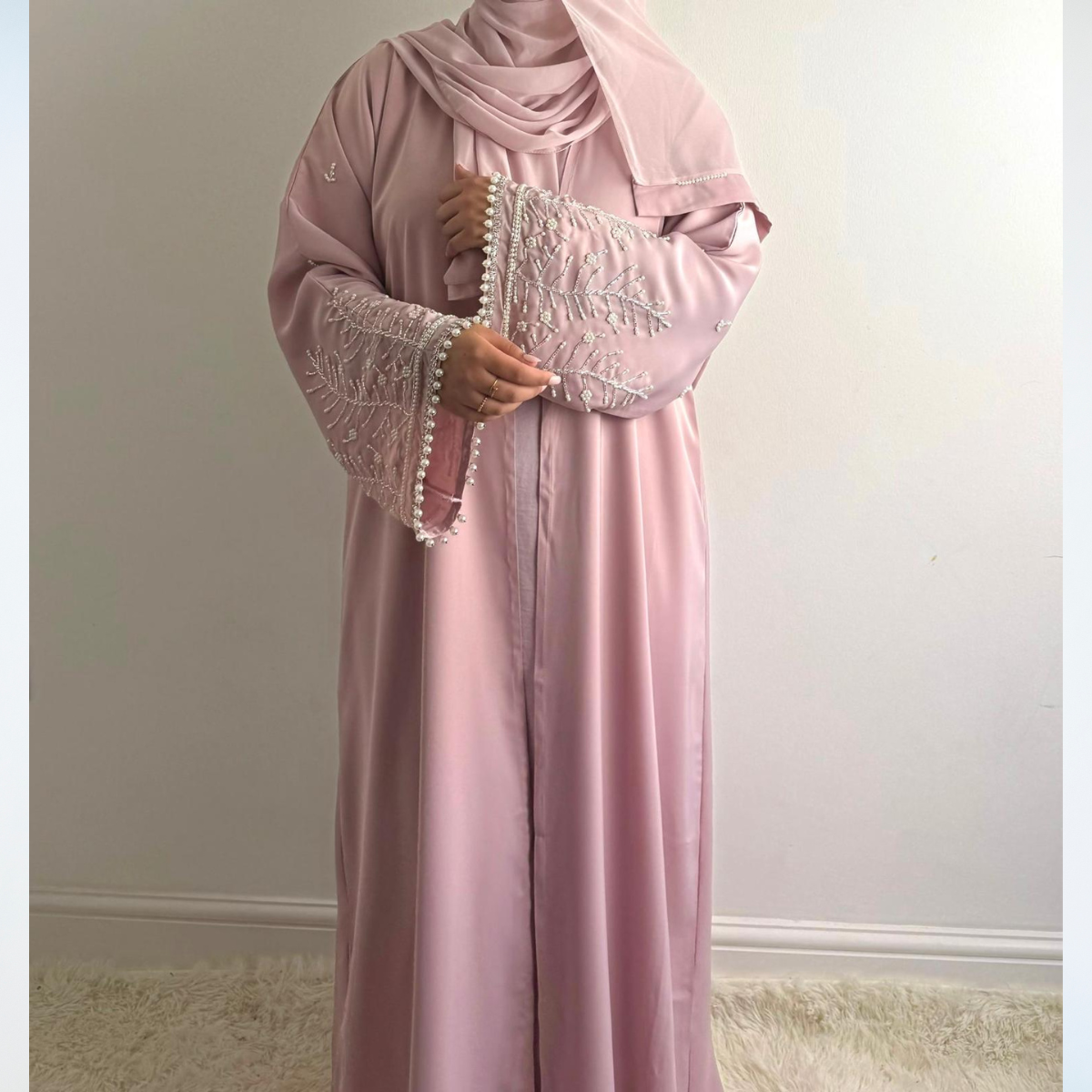 Jasmine Abaya - Pink
