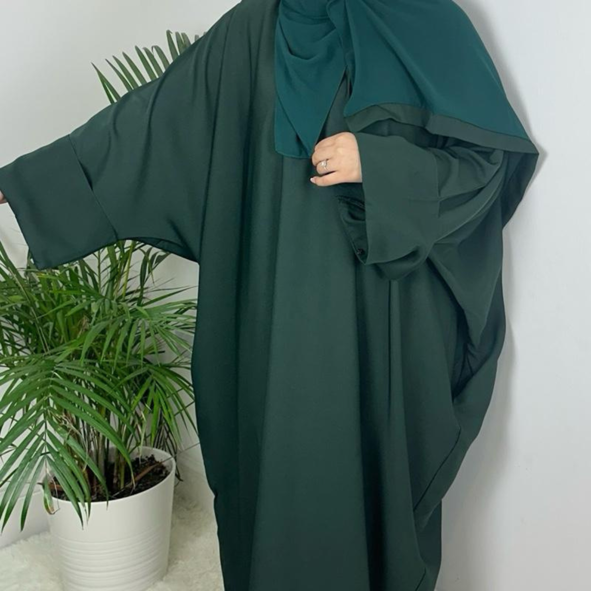 Rawdah Butterfly Batwing Abaya