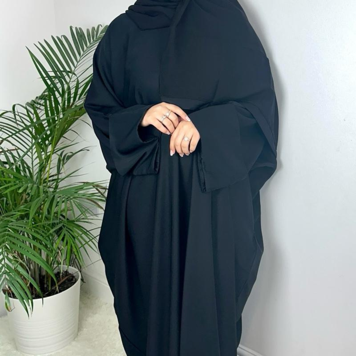 Rawdah Butterfly Batwing Abaya