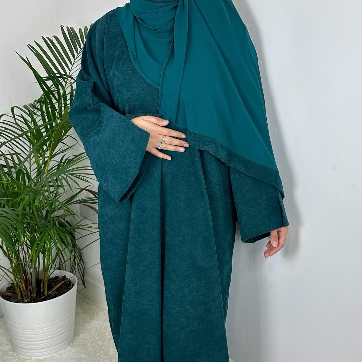 Rawdah Corduroy Abaya