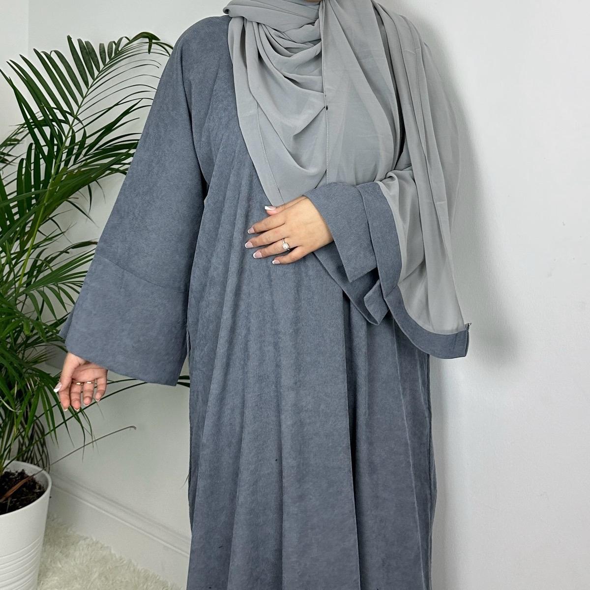 Rawdah Corduroy Abaya