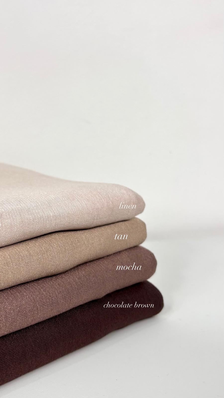 Double Stitch Jersey Hijabs