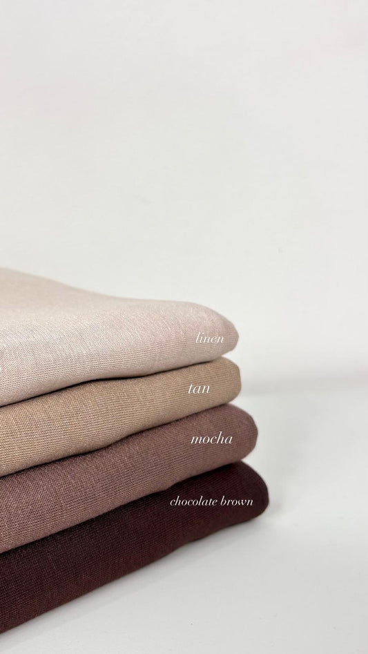 Double Stitch Jersey Hijabs