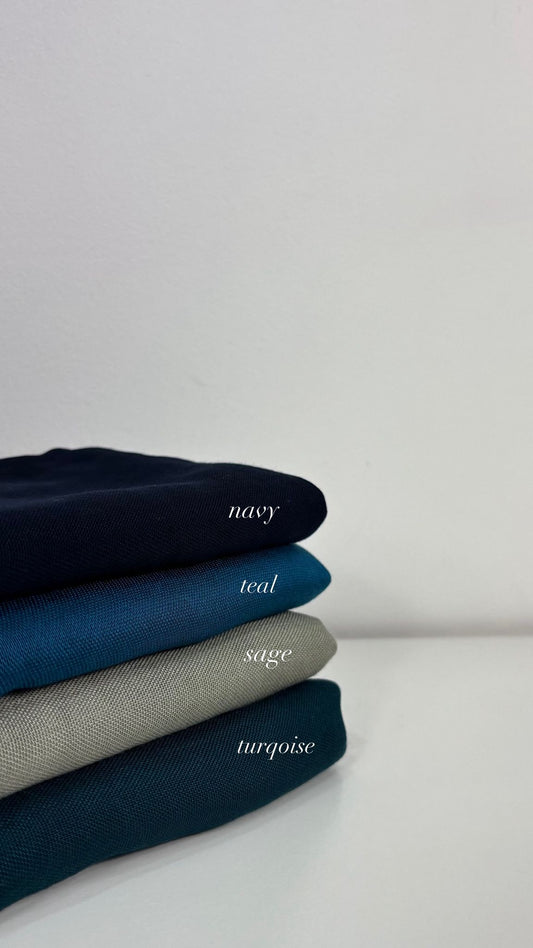 Double Stitch Soft Modal Hijabs