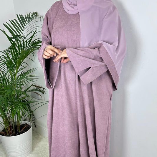Rawdah Corduroy Abaya