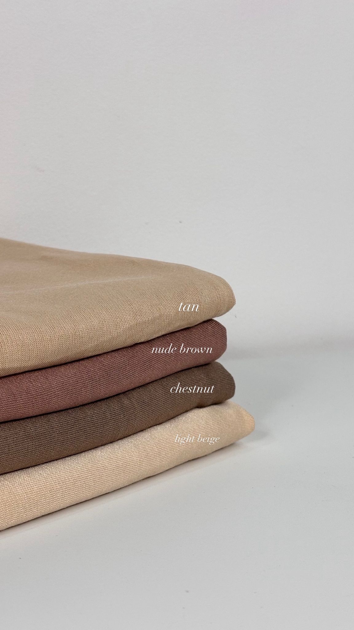 Rawdah Premium Emirati Jersey Hijabs